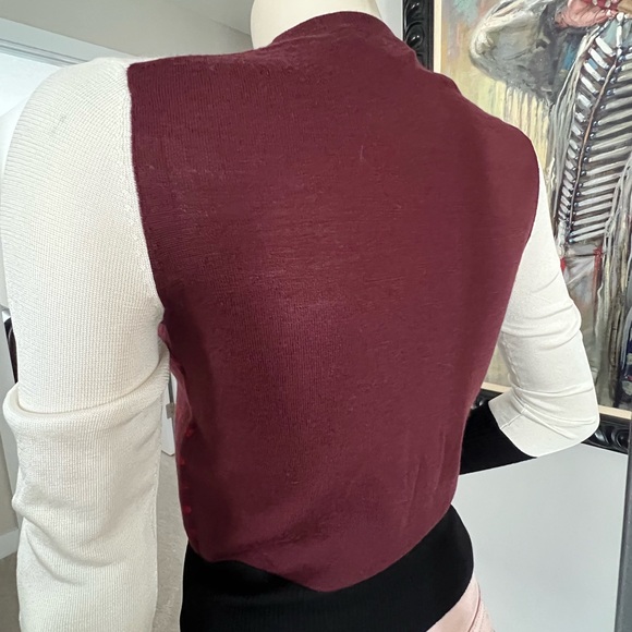 NEW Rag & Bone Charley Red Colorblock Sweater – Worn on Queen Sugar & Betty - Picture 6 of 11